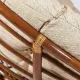Кресло-качалка PAPASAN с подушкой, рecan