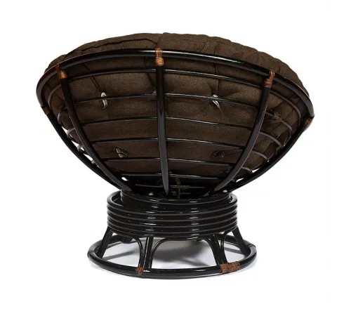 Кресло PAPASAN с подушкой, ткань коричневый/аntique brown