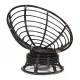 Кресло PAPASAN с подушкой, ткань коричневый/аntique brown