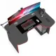 Игровой компьютерный стол SKILLL STG 1385.1, антрацит/красный, 1360х850х750 мм