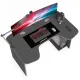 Игровой компьютерный стол SKILLL STG 1385.1, антрацит/металлик, 1360х850х750 мм