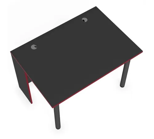 Игровой компьютерный стол SKILLL SSTG 1385.2, антрацит/красный, 1200х850х750 мм