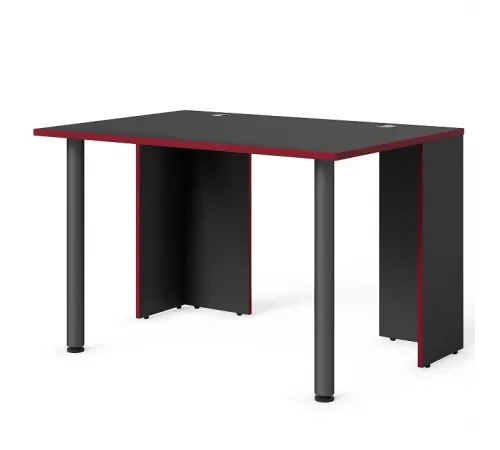 Игровой компьютерный стол SKILLL SSTG 1385.2, антрацит/красный, 1200х850х750 мм
