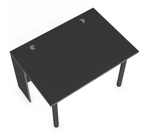Игровой компьютерный стол SKILLL SSTG 1385.2, антрацит/металлик, 1200х850х750 мм