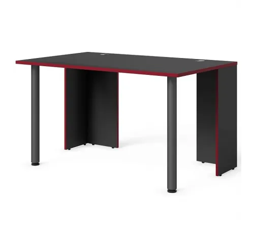 Игровой компьютерный стол SKILLL SSTG 1385.1, антрацит/красный, 1360х850х750 мм