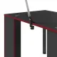 Игровой компьютерный стол SKILLL SSTG 1385.1, антрацит/красный, 1360х850х750 мм