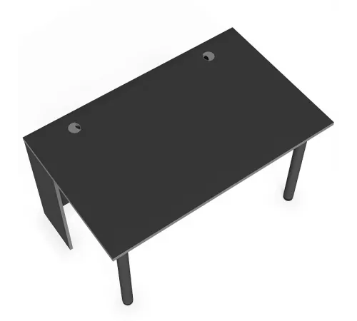 Игровой компьютерный стол SKILLL SSTG 1385.1, антрацит/металлик, 1360х850х750 мм