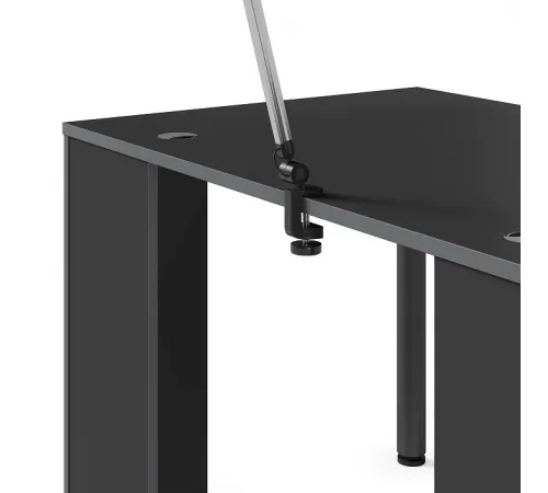 Игровой компьютерный стол SKILLL SSTG 1385.1, антрацит/металлик, 1360х850х750 мм