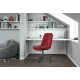Офисное кресло CHAIRMAN HOME 115, ткань велюр, коралл