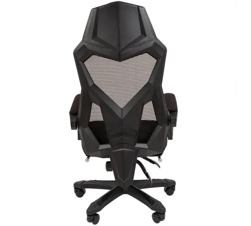 Игровое кресло CHAIRMAN CH571, ткань/сетка, черный