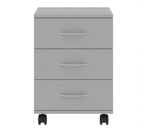 Тумба мобильная SIMPLE SC-3M.1, серый, 41.2х45х56.6 см