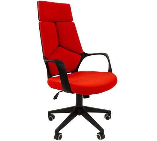 Офисное кресло CHAIRMAN 525, ткань, красный