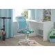 Детское компьютерное кресло CHAIRMAN KIDS 112, велюр/сетка, принт зоопарк, белый пластик (выставочный образец)