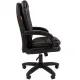 Офисное кресло CHAIRMAN 668LT NEW, экокожа, черный