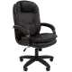Офисное кресло CHAIRMAN 668LT NEW, экокожа, черный