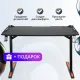 Игровой компьютерный стол SKILLL CTG-003, черный/красный, 1200х600х750 мм