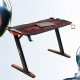 Игровой компьютерный стол SKILLL CTG-003, черный/красный, 1200х600х750 мм