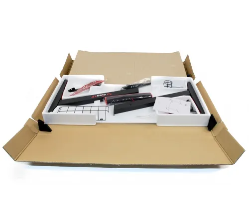 Игровой компьютерный стол SKILLL CTG-003, черный/красный, 1200х600х750 мм