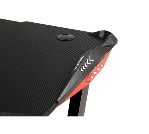 Игровой компьютерный стол SKILLL CTG-003, черный/красный, 1200х600х750 мм