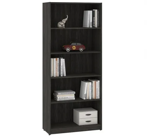 Стеллаж высокий SIMPLE SR-5W, дуб юкон, 77х35.9х181.5 см