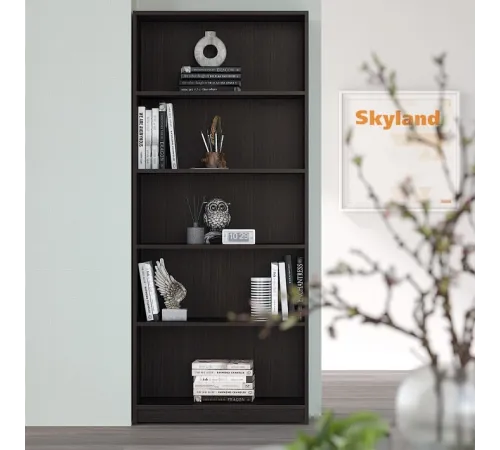 Стеллаж высокий SIMPLE SR-5W, дуб юкон, 77х35.9х181.5 см