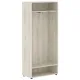 Гардероб TORR LUX TLCW 85, капучино/сосна эдмонт z, 856х450х1968 мм