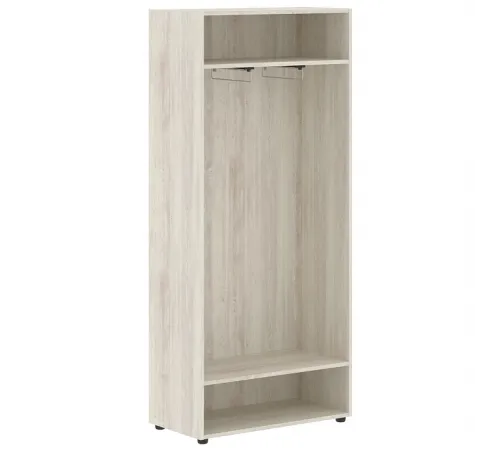 Гардероб TORR LUX TLCW 85, красный/сосна эдмонт z, 856х450х1968 мм