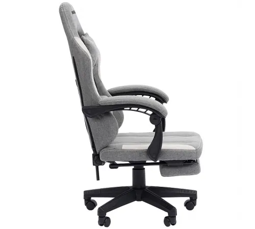 Игровое компьютерное кресло CHAIRMAN CH26 ткань, серый