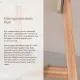 Комплект прямых стульев SKYLAND LYKKE CE-2, тауп/бук, 48х57х90 см