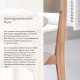 Комплект эргономичных стульев SKYLAND LYKKE CR-2, тауп/бук 45х46.5х90 см