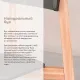 Комплект прямых стульев SKYLAND LYKKE CE-2, антрацит/бук, 48х57х90 см