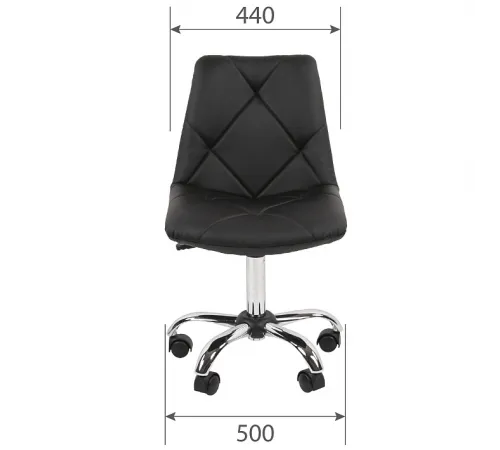 Офисное кресло CHAIRMAN 002, экокожа, белый