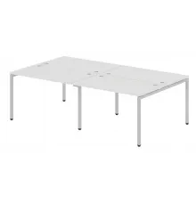 Бенч-система XTEN-S 240x140,  белый/алюминий