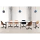 Офисное кресло CHAIRMAN HOME 119, ткань велюр, синий