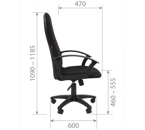 Офисное кресло CHAIRMAN 289 NEW, ткань OS, серый