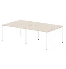 Бенч-система XTEN-S 240x140,  бук тиара/белый