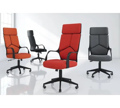 Офисное кресло CHAIRMAN 525, ткань, красный
