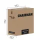 Офисное кресло CHAIRMAN 573 ткань/сетка, черный