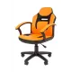 Детское компьютерное кресло CHAIRMAN KIDS 110, экокожа/ткань TW, черный/оранжевый