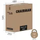 Детское компьютерное кресло CHAIRMAN CH111, экокожа, красный/черный