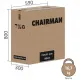 Игровое компьютерное кресло CHAIRMAN CH26 ткань, зеленый/бежевый