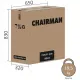 Игровое компьютерное кресло CHAIRMAN CH32 экокожа, черный