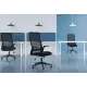 Офисное кресло CHAIRMAN 573 ткань/сетка, черный