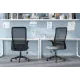 Офисное кресло CHAIRMAN 573 ткань/сетка, черный