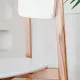 Комплект прямых стульев SKYLAND LYKKE CE-2, белый/бук 48х57х90 см