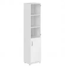 Шкаф комбинированный правый SIMPLE, белый