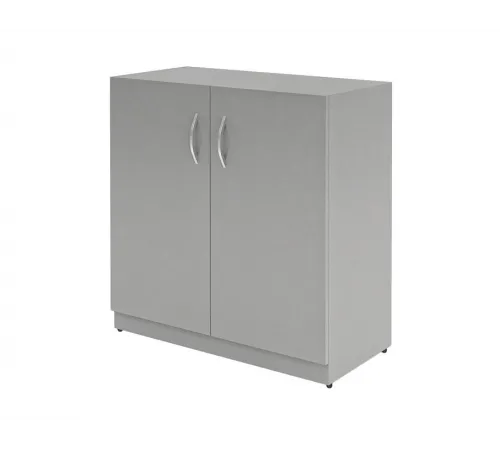 Шкаф низкий SIMPLE, серый