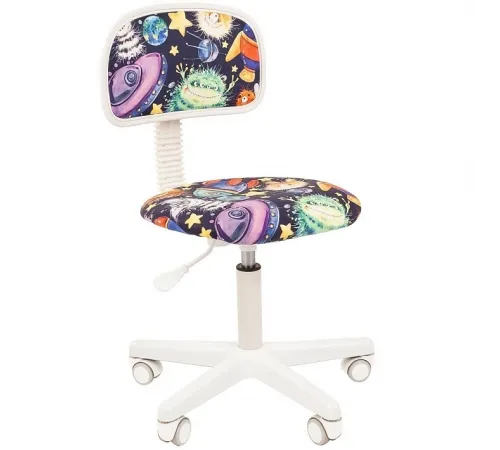 Детское компьютерное кресло CHAIRJET KIDS 101, ткань велюр, НЛО