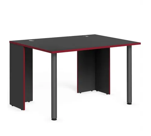 Игровой компьютерный стол SKILLL SSTG 1385.1, антрацит/красный, 1360х850х750 мм
