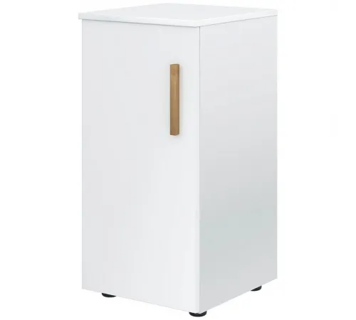 Шкаф колонка низкая FORTA FLC 40.1(L), левая, белый, 404х429х818 мм